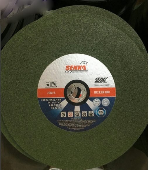 Đá cắt xanh INOX 350 x 3.0 x 25.4 mm SENKA SK-4135030 CDS-15292